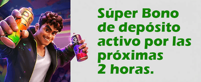 Bono de Bienvenida 100% Extra promotion